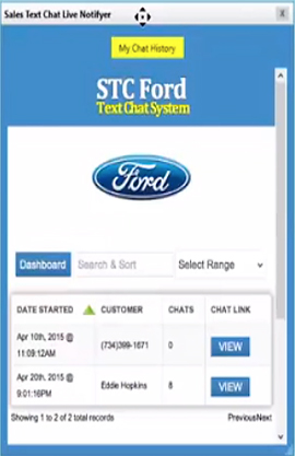 Sales TextChat shot